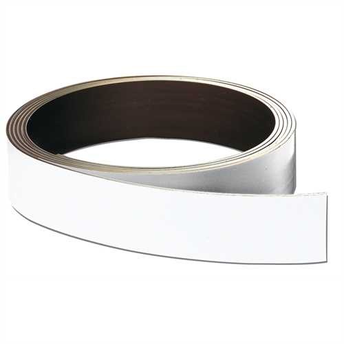 Franken Magnetband, 40 mm x 1000 cm, 0,8 mm, weiß
