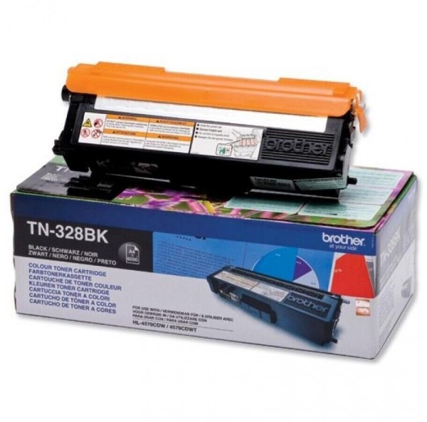 Brother TN-328BK Toner Schwarz ~6.000 Seiten