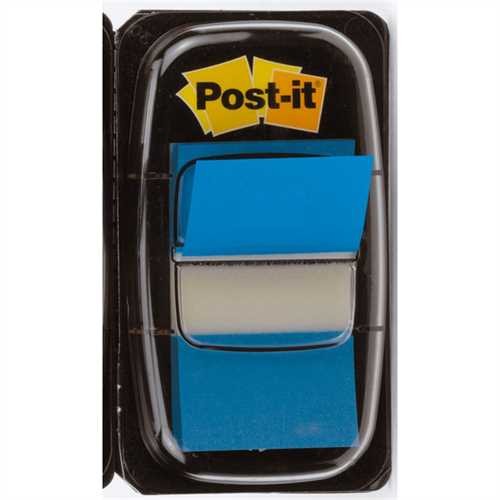 Post-it Haftmarker Index 680, 25,4 x 43,2 mm, blau, 50 Blatt