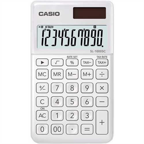 Taschenrechner Casio 10-stlg.