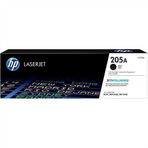 HP Toner 205A, CF530A, original, schwarz, 1.100 Seiten