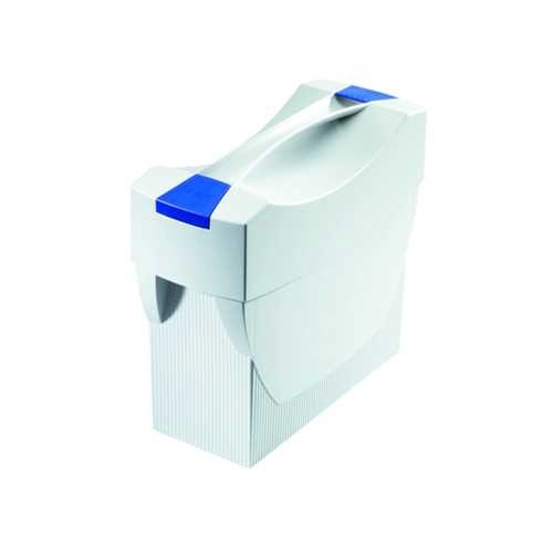 HAN Hängebox SWING, m. Deckel, leer, A4, 39,7 x 15,4 x 34,7 cm, für: 20 Hängemappen, grau