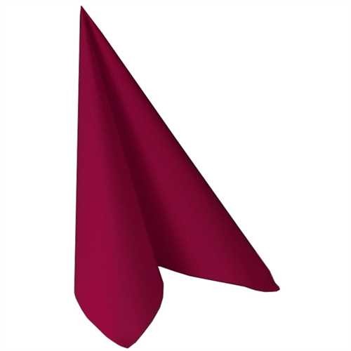 PAPSTAR Serviette, ROYAL Collection, Tissue, 1/4 Falz, 40 x 40 cm, bordeaux (50 Stück)