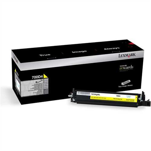 LEXMARK™ Entwickler, 700D4, 70C0D40, original, gelb, 40.000 Seiten