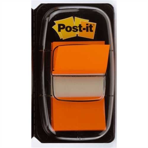 Post-it Haftmarker Index 680, 25,4 x 43,2 mm, orange, 50 Blatt