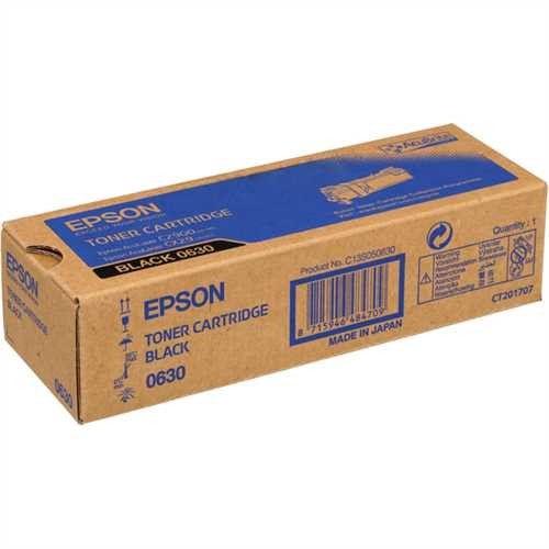 EPSON Toner, C13S050630, 0630, original, schwarz, 3.000 Seiten