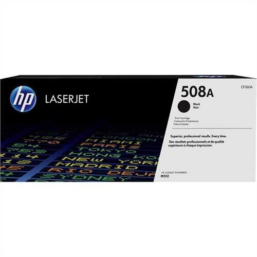 HP Toner, 508A, CF360A, original, schwarz, 6.000 Seiten