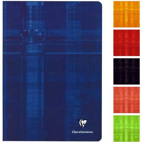 Clairefontaine Geschäftsbuch, liniert, A4, 90 g/m², satiniertes Papier, schneeweiß, Einbandfarbe: so