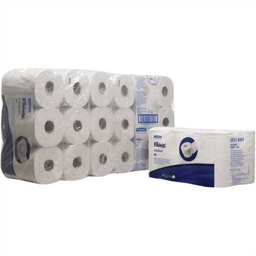 KLEENEX Toilettenpapier 600, Tissue, 2lagig, auf Rolle, 600 Blatt, hochweiß (36 Rollen)