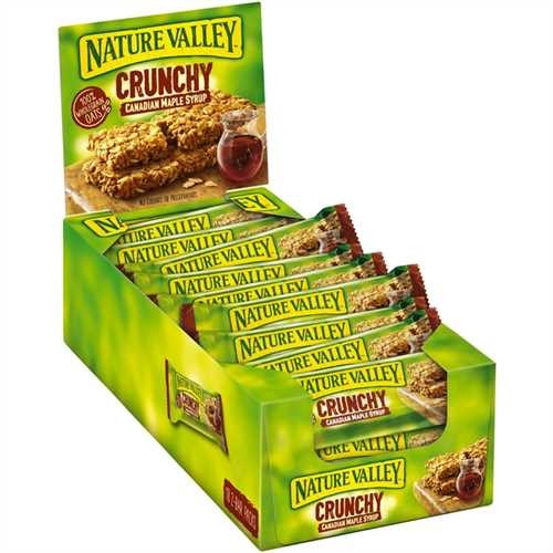 NATURE VALLEY™ Müsliriegel, Kanadischer Ahornsirup, 18 x 42 g (756 g)