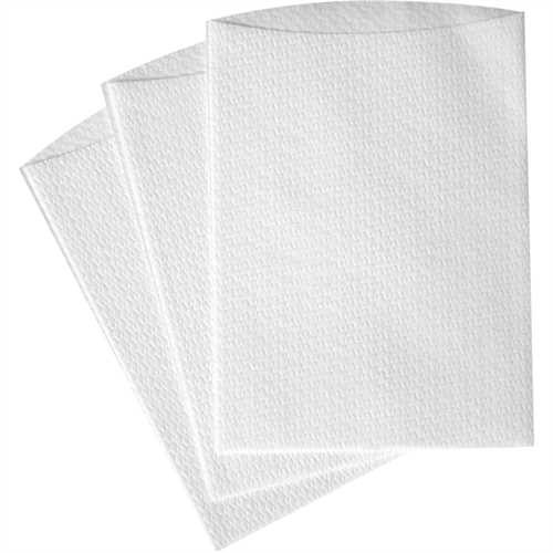 TEMDEX Waschhandschuh, Airlaid/Polyethylen, 16 x 22 cm, weiß, 20 x 50 Stück (1.000 Stück)
