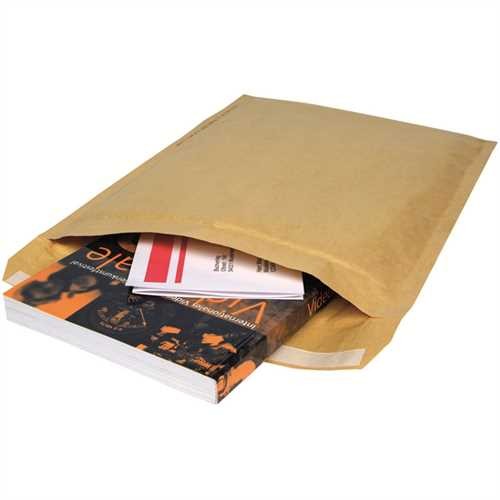 SUMO Papierpolstertasche, haftklebend, Typ: H, innen: 265 x 360 mm, braun (50 Stück)