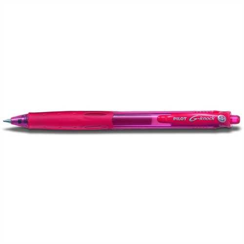 PILOT Gelschreiber BEGREEN G-knock LGK-10F, Druckmechanik, 0,4 mm, Schreibfarbe: rot