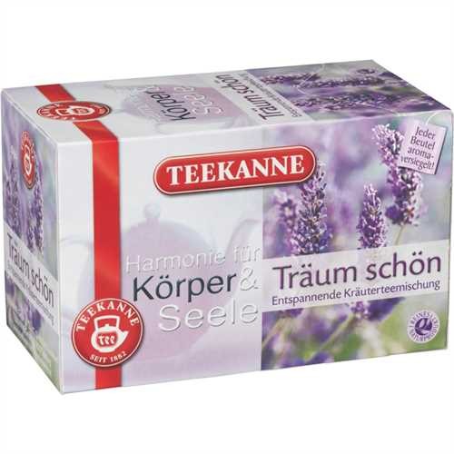 TEEKANNE Kräutertee Träum schön, Beutel aromaversiegelt, 20 x 1,7 g (20 Stück)