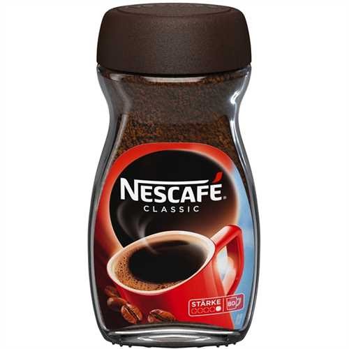 NESCAFÉ Kaffee, CLASSIC, koffeinhaltig, Pulver, Glas (200 g)