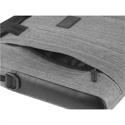 TARGUS Laptoptasche Slipcase City Smart, Nylon, Diagonale: 35,56 - 39,62 cm, 39 x 5 x 36 cm, grau