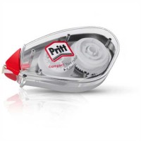 Pritt Korrekturroller compact flex, permanent, Einweg, 6 mm x 10 m, 1,5zeilig, weiß Pritt Korrekturroller compact flex, permanent, Einweg, 6 mm x 10 m, 1,5zeilig, weiß