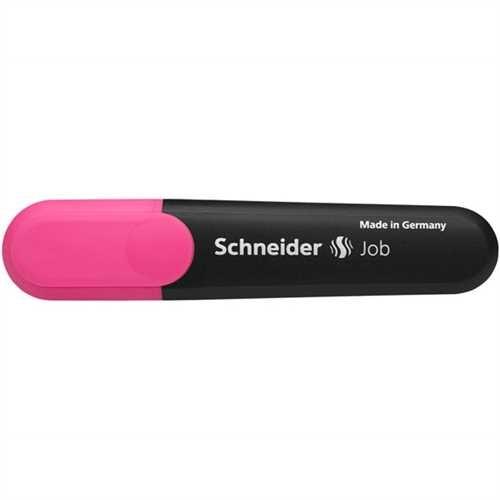 SCHNEIDER Textmarker Job, nachfüllbar, Keilspitze, 1 - 5 mm, Schreibfarbe: rosa