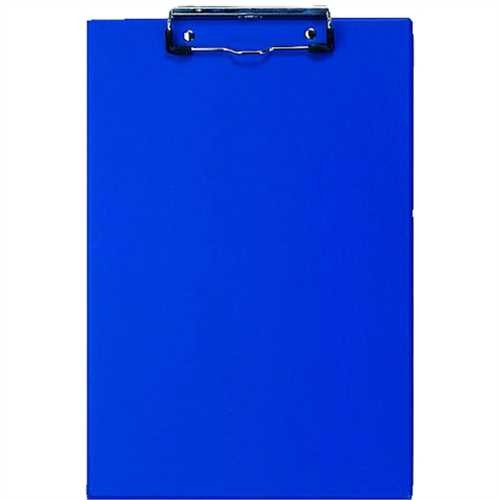 VELOFLEX Schreibplatte, PVC, Klemme kurze Seite, A4, 23 x 34 cm, blau
