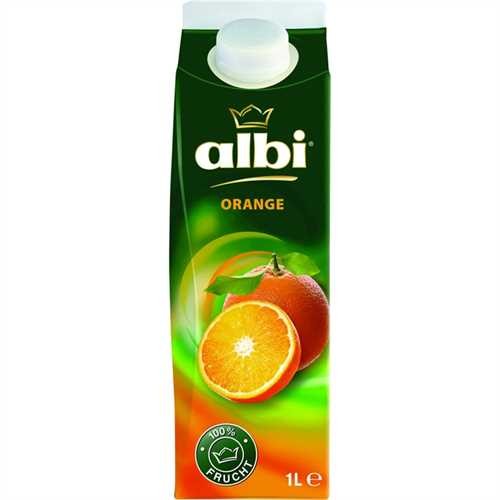 albi Fruchtsaft, Orange, Weichpack (1 l)