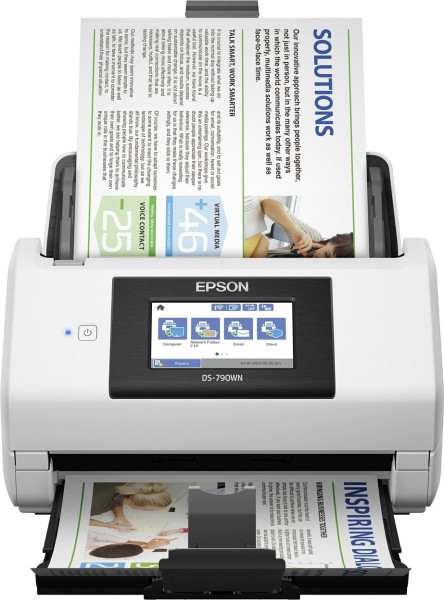 EPSON WorkForce DS-790WN DIN A4-Dokumentenscanner, ADF 100S
