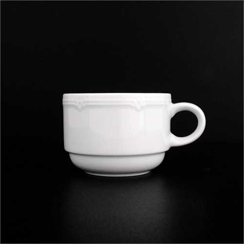 Eschenbach Kaffeetasse Minoa, mikrowellengeeignet, spülmaschinengeeignet, Porzellan, stapelbar, rund