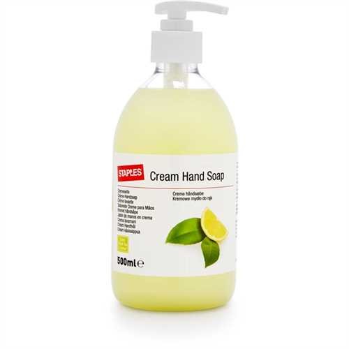 Staples Creme Handwaschseife 500ml GreenT.Lemon