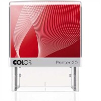 COLOP Textstempel Printer Line, mit Gutschein, 38 x 14 mm, 4zeilig, rot COLOP Textstempel Printer Line, mit Gutschein, 38 x 14 mm, 4zeilig, rot