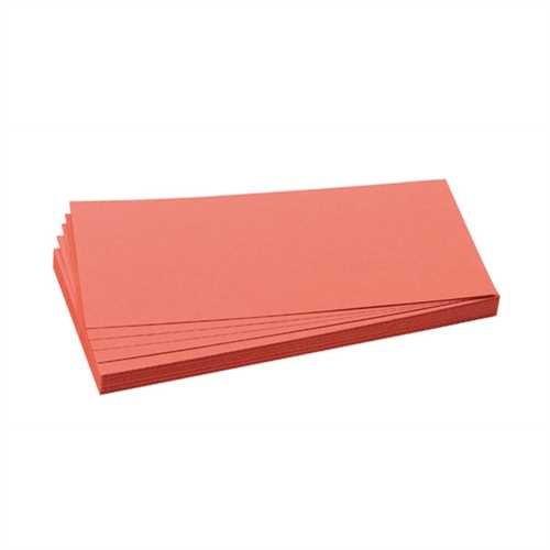 FRANKEN Moderationskarte, Rechteck, 20,5 x 9,5 cm, 130 g/m², rot (500 Stück)