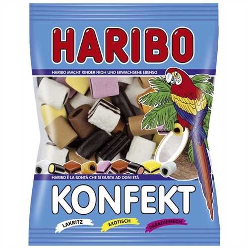 HARIBO Süßwarenmischung LAKRITZ KONFEKT, Beutel (200 g)