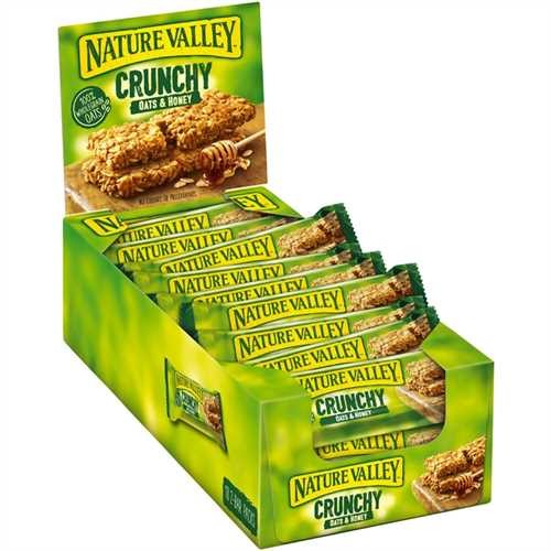 NATURE VALLEY™ Müsliriegel, Hafer & Honig, 18 x 42 g (756 g)
