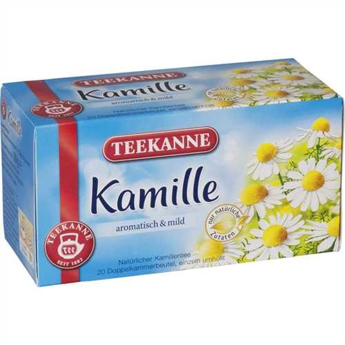 TEEKANNE Kräutertee Kamille, 20 Beutel à 1,5 g (20 Stück)