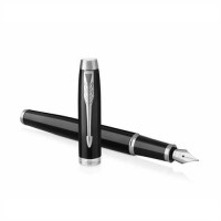 PARKER Füllhalter IM, Black Chrome, Schaftfarbe: schwarz PARKER Füllhalter IM, Black Chrome, Schaftfarbe: schwarz