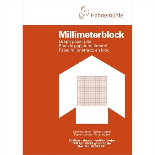 Millimeterblock 80/85g Papier