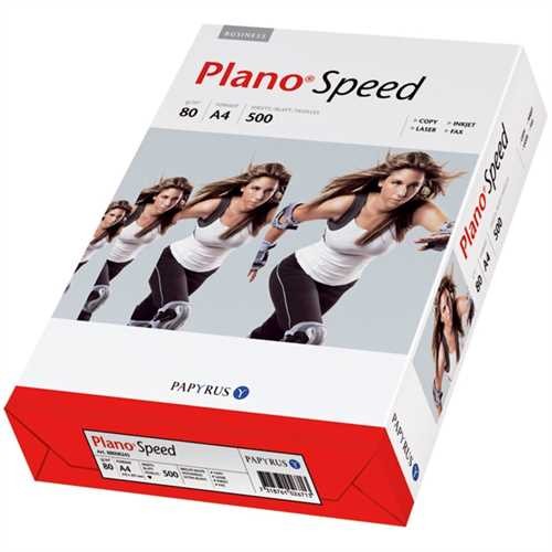 PAPYRUS Multifunktionspapier Plano Speed, A4, 80 g/m², ECF, weiß (500 Blatt)