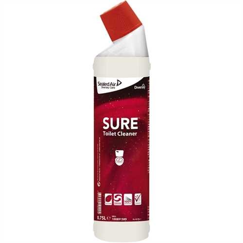 Diversey WC-Reiniger SURE™ Toilet Cleaner, flüssig, Flasche (750 ml)