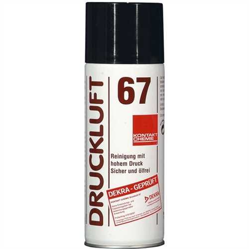 KONTAKT CHEMIE Druckluftreiniger 67, Sprühdose, entflammbar (200 ml)