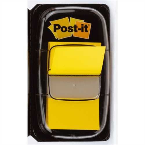 Post-it Haftmarker Index 680, 25,4 x 43,2 mm, gelb, 50 Blatt