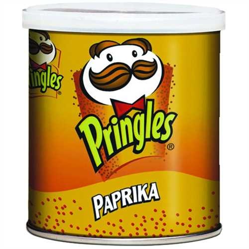 Pringles Kartoffelchip, Paprika, Dose (40 g)