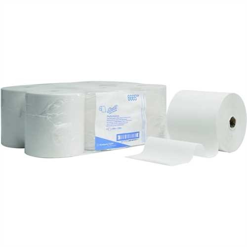 SCOTT Papierhandtuch Performance, auf Rolle, 20 cm x 200 m, weiß (6 Stück)