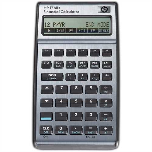 HP Taschenrechner, 17bII+, Batteriebetrieb, LCD, 22stellig, 2zeilig, 80,9 x 145 x 16 mm, 110 g