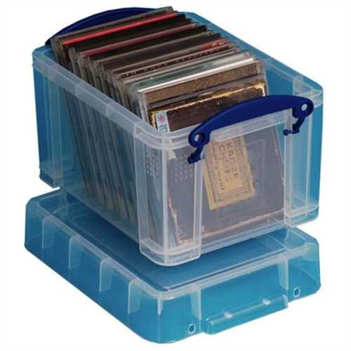 Really Useful Box Aufbewahrungsbox, PP, 3 l, 24,5 x 18 x 16 cm, farblos, transparent