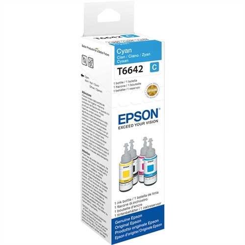 EPSON Tintenpatrone, T6642, original, cyan, 70 ml