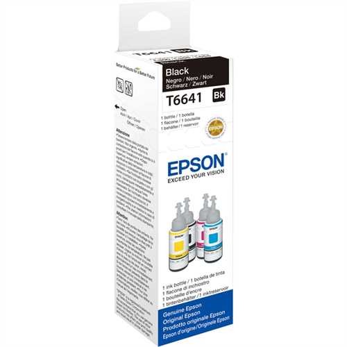 EPSON Tintenpatrone, T6641, original, schwarz, 70 ml