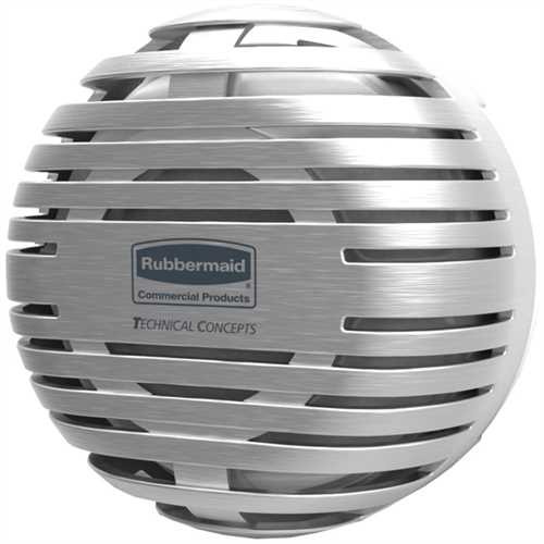 RubbermaidCommercial Products Lufterfrischer TCell™ 2.0 Spender, leer, 5,99 x 10,39 x 10,39 cm, chro