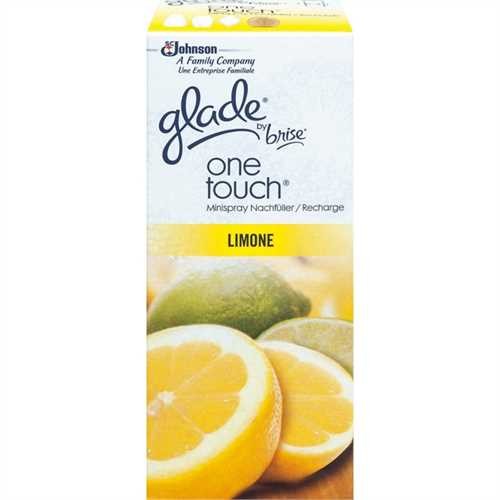 Glade by Brise Duftnachfüllung, one touch, Patrone, 12 x 10 ml, Limone (120 ml)