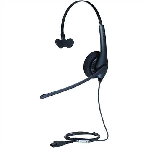 Jabra Headset BIZ™ 1500, Kopfbügel, Mono, QD™-Stecker, Kabellänge: 0,95 m, schwarz