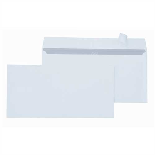 MAILmedia Briefumschlag, ohne Fenster, haftklebend, C6/5, 229 x 114 mm, 80 g/m², Offset, weiß (500 S