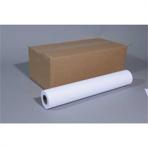 Inkjetpapier CAD, 610 mm x 50 m, 80 g/m², weiß, opak, matt, unbeschichtet (6 Rollen)