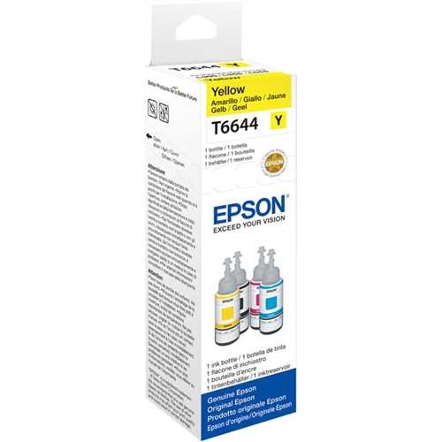 EPSON Tintenpatrone, T6644, original, gelb, 70 ml